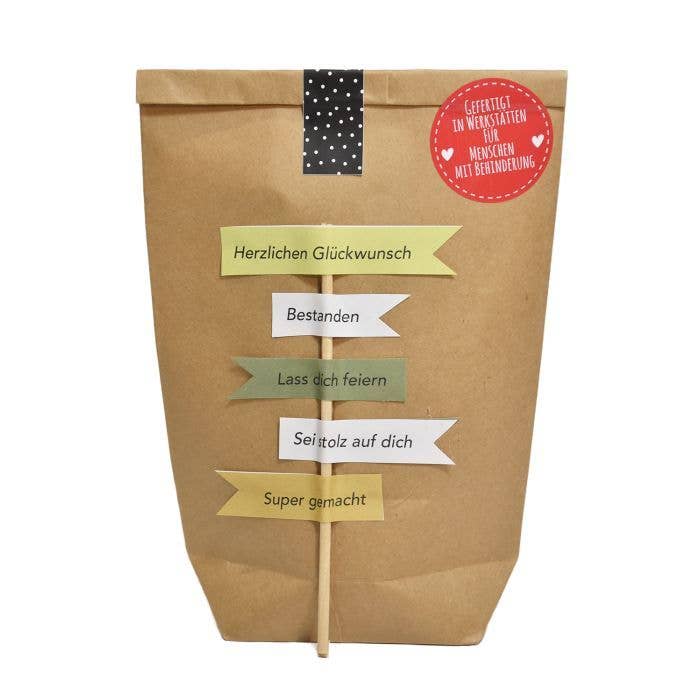 Borsa portafortuna per i laureati per superare l'esame per la vendita all'ingrosso da parte di Wunderle GmbH