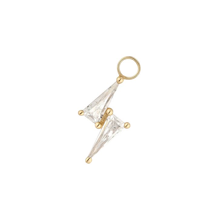 Piercing-zone – Engroshandel Vedhæng/charm – Elektrificere - Cz - Guldcharm