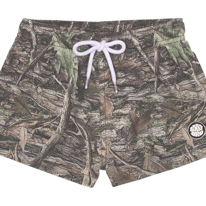 Camo Green Base Embarcadero Swimsuit for wholesale on Faire