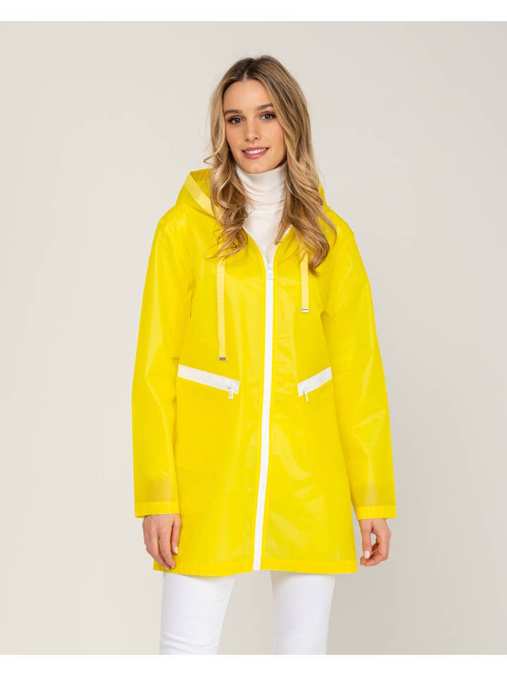 Tantra - Wholesale Raincoat - Women's - long waterproof hooded raincoat