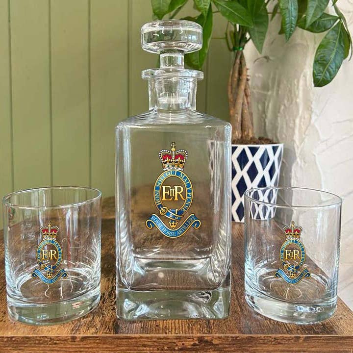 Royal Horse Artillery - Decanter for wholesale by Thecraftyblackdog