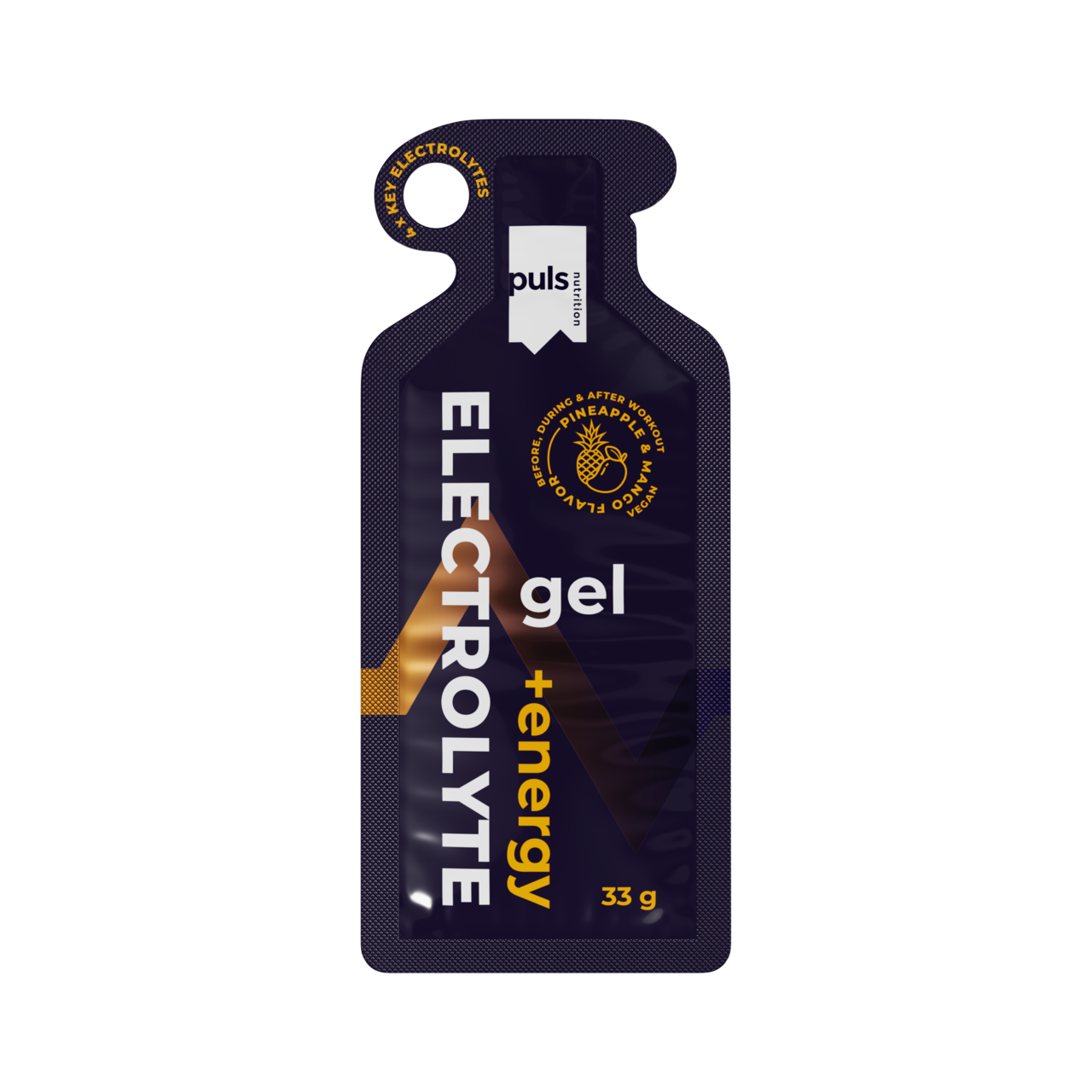 Puls Nutrition - Wholesale Sports/Energy Drink - ELECTROLYTE+ENERGY GEL Pineapple-Mango 33 g1