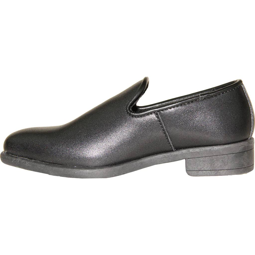 Zwart VANGELO VALLO-3KID verkleedschoen voor jongens, formele smoking voor prom & W voor groothandel op Faire4