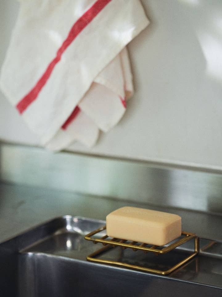 Brass Soap Stand for wholesale by Fog Linen Work