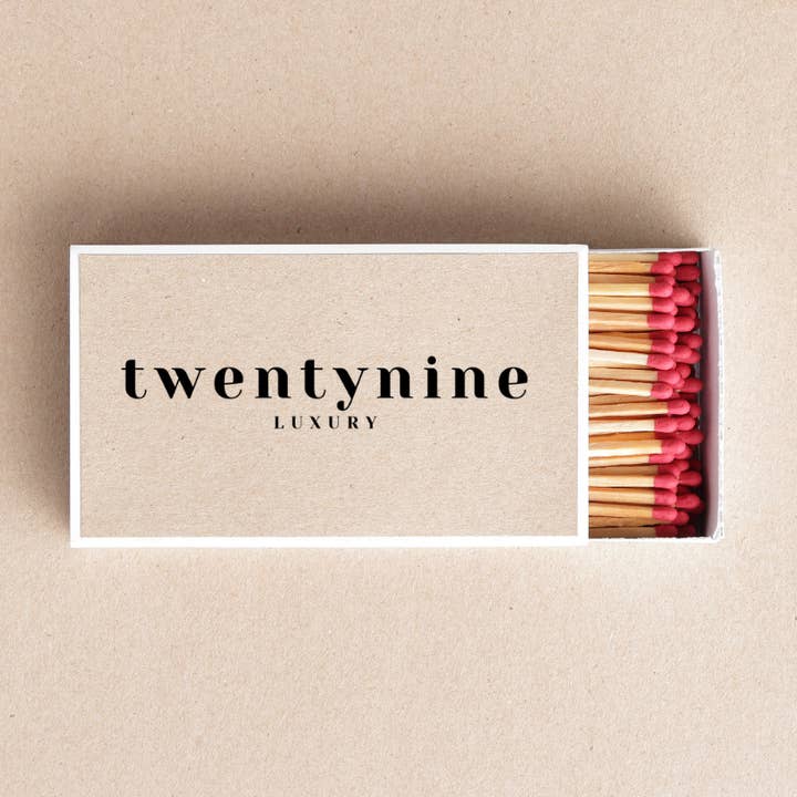 Twentynine Luxury – wholesale Party gift – Custom Matchboxes Custom Matchboxes Favors Custom 0