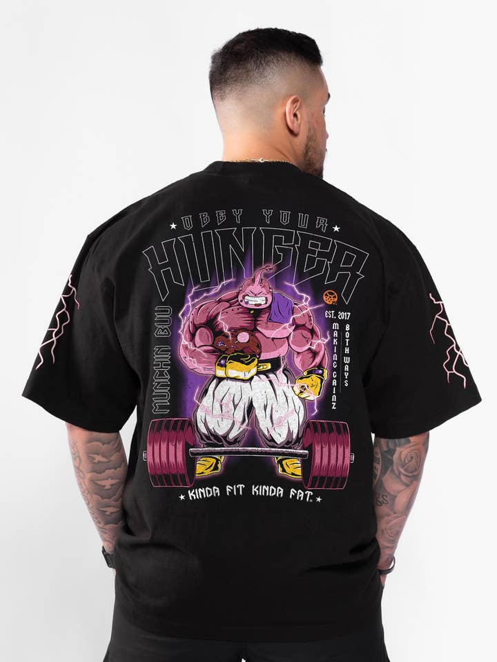 Camiseta Extragrande Premium Munchin Buu para venta al por mayor de Kinda Fit Kinda Fat