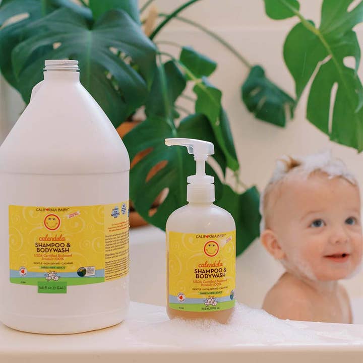 California Baby - Wholesale 2-in-1 Shampoo & Body Wash - Baby - Calendulaâ„¢ Shampoo & Bodywash