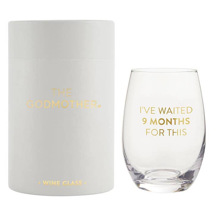 Stephan Baby by Creative Brands - Wholesale Wine Glass - Wine Glass - I've Waited 9 Months For This