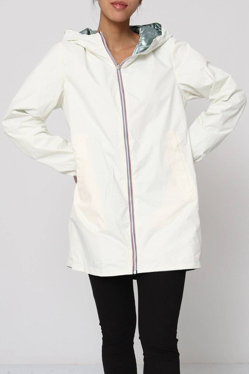 SOFTY - Wholesale Windbreaker - Women's - Reversible waterproof windbreaker - S381129