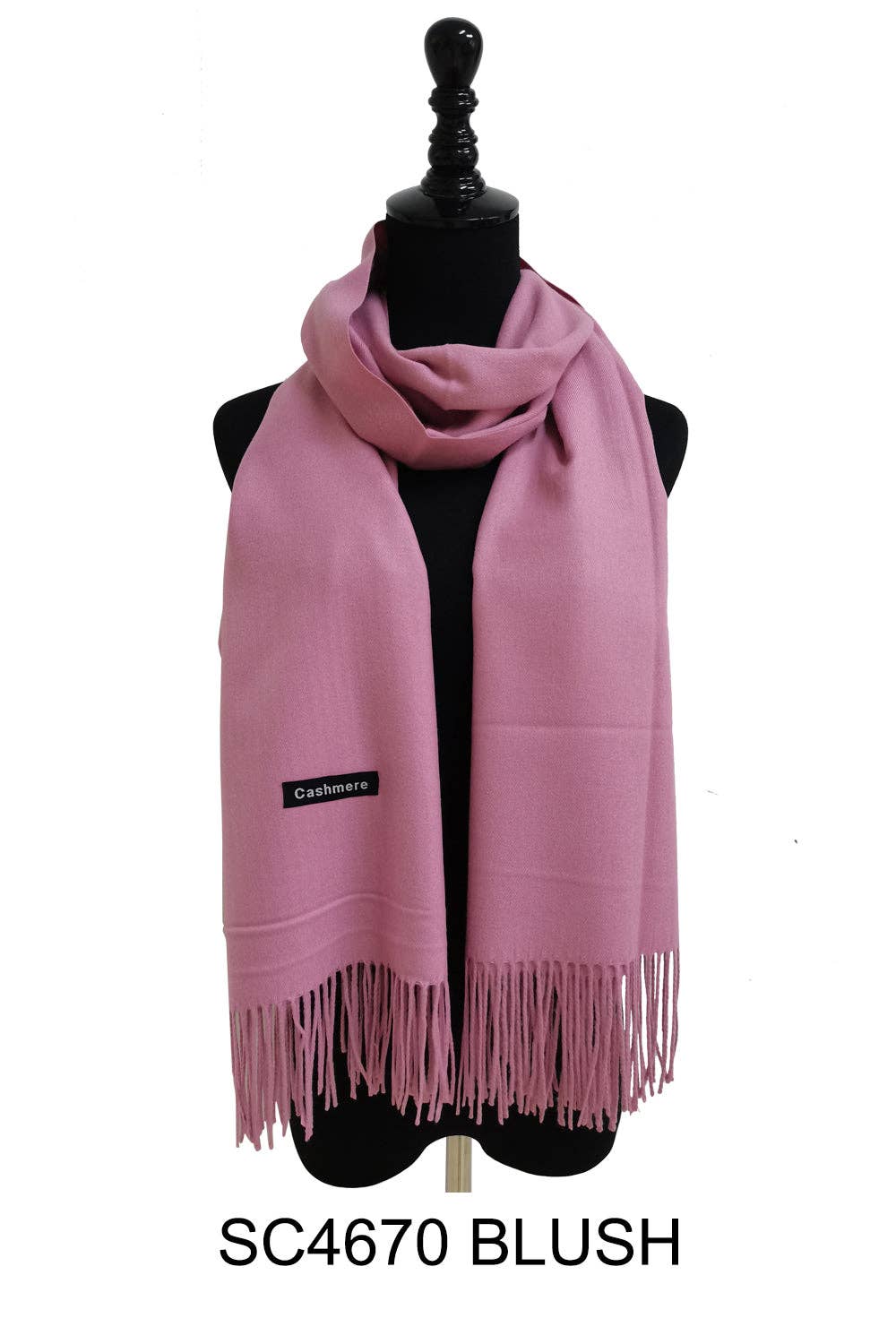 TAPA fashion – wholesale Scarf – Women's – Cashmere Feel Plain Scarves SCF4670 (12PC)10