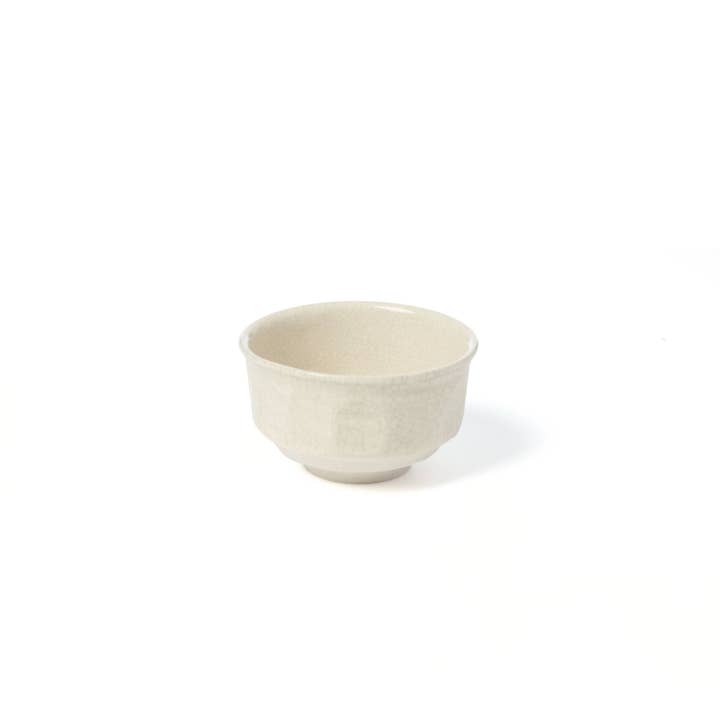 Dashi Bowl, Quartz Craquelé for wholesale by Jars Céramistes