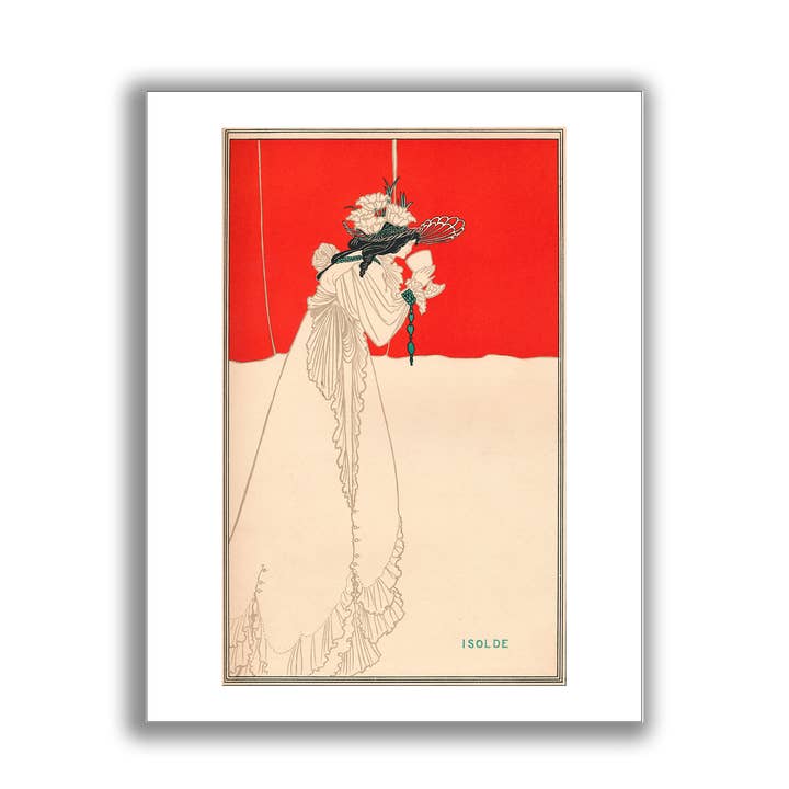 Fine art print Isolde by Beardsley unframed wall art and other Purchase Wholesale isolde. Free Returns & Net 60 Terms on Faire trending on Faire.