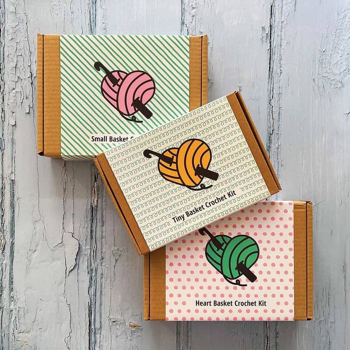 The Left Hookery - Wholesale Knitting/Crochet Supplies - Tiny Crochet Basket Kit4