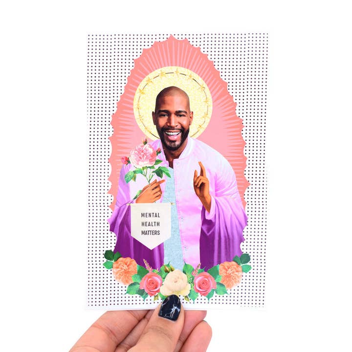 JVN, Bobby, Antoni, Karamo, Tan Prayer Candle Vinyl Stickers for wholesale by Five15 Creative