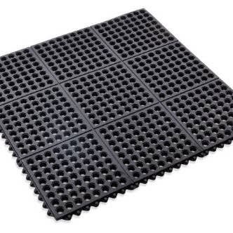 Anti-Fatigue Interlocking Rubber Mat for wholesale by Ecomills
