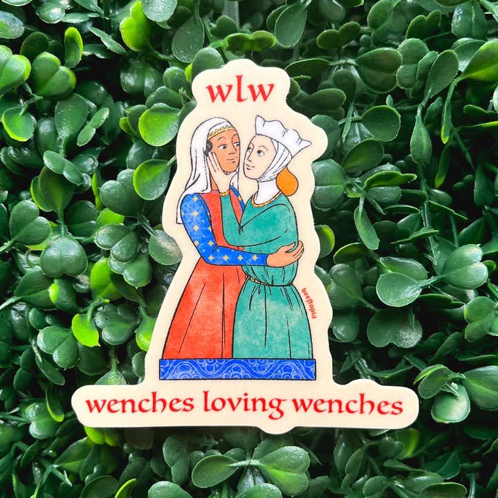 WLW Wenches Loving Wenches Medieval Waterproof Vinyl Sticker and other Purchase wholesale a 5 notebooks. Free returns & net 60 terms on Faire trending on Faire.