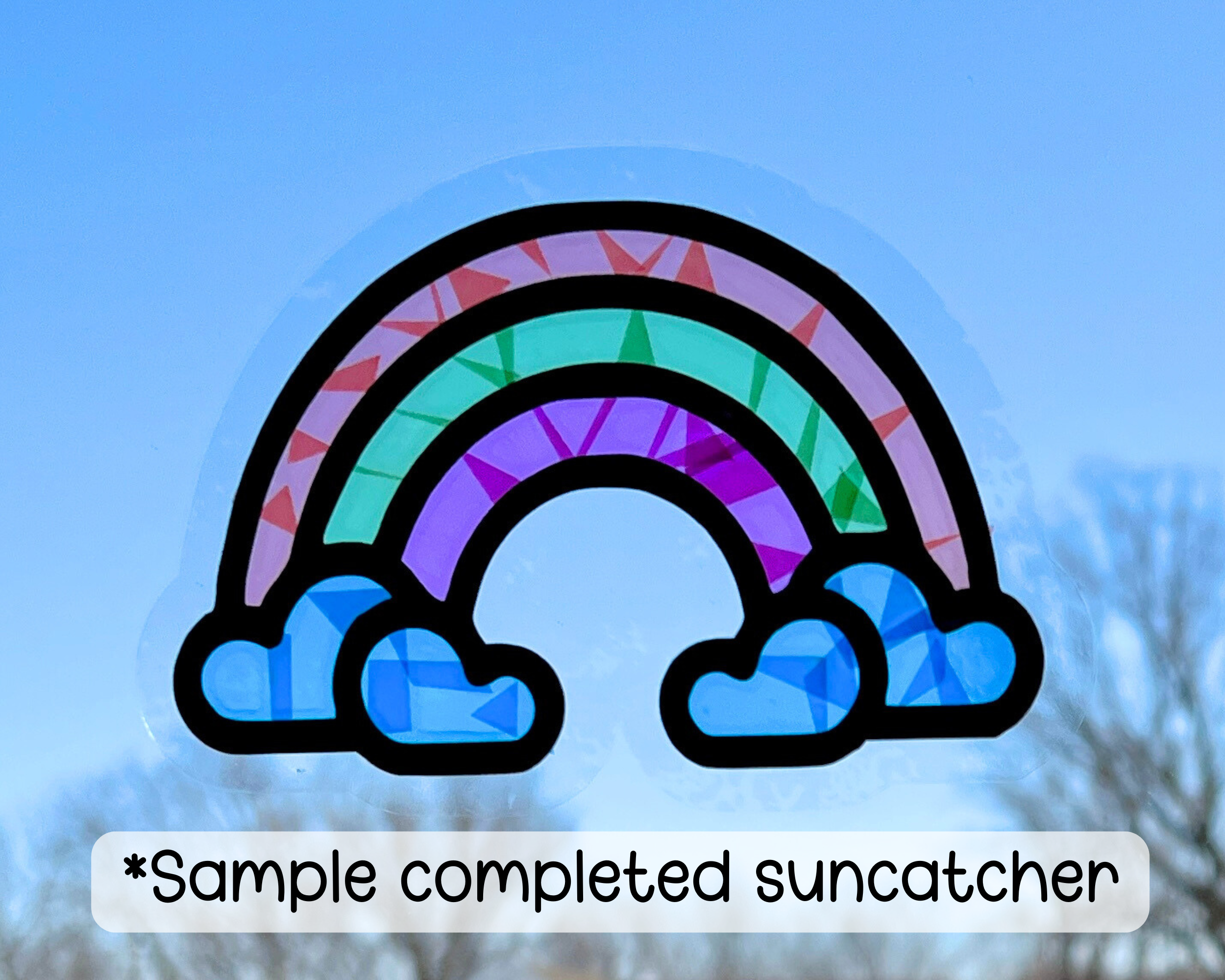 Calenlou Crafts - Wholesale DIY Craft Kit - Kids - Dinosaur Suncatcher Sticker Craft Kits for Kids6