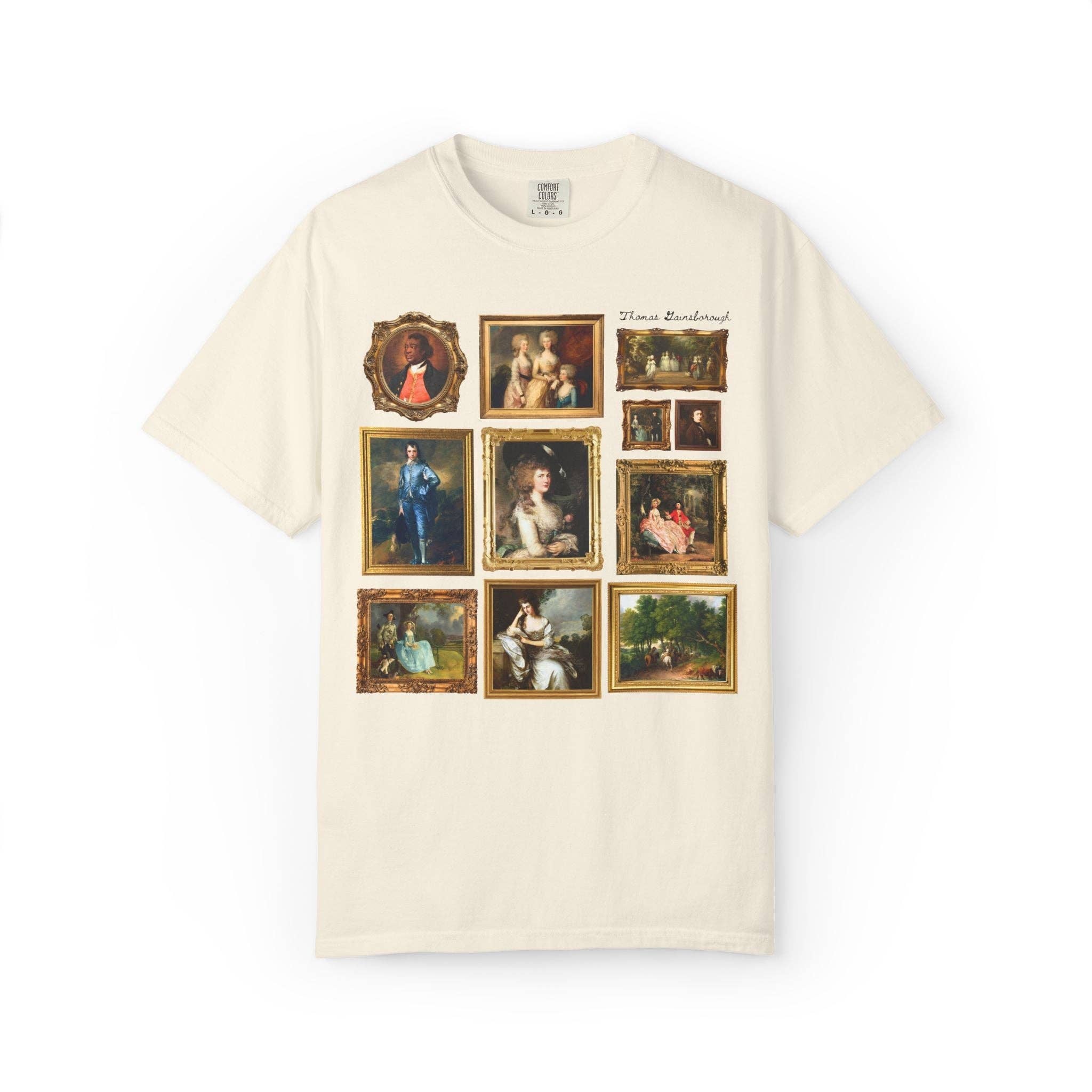 Opal and June - Wholesale T-Shirt (Graphic) - Unisex - Thomas Gainsborough Art History T-Shirt6