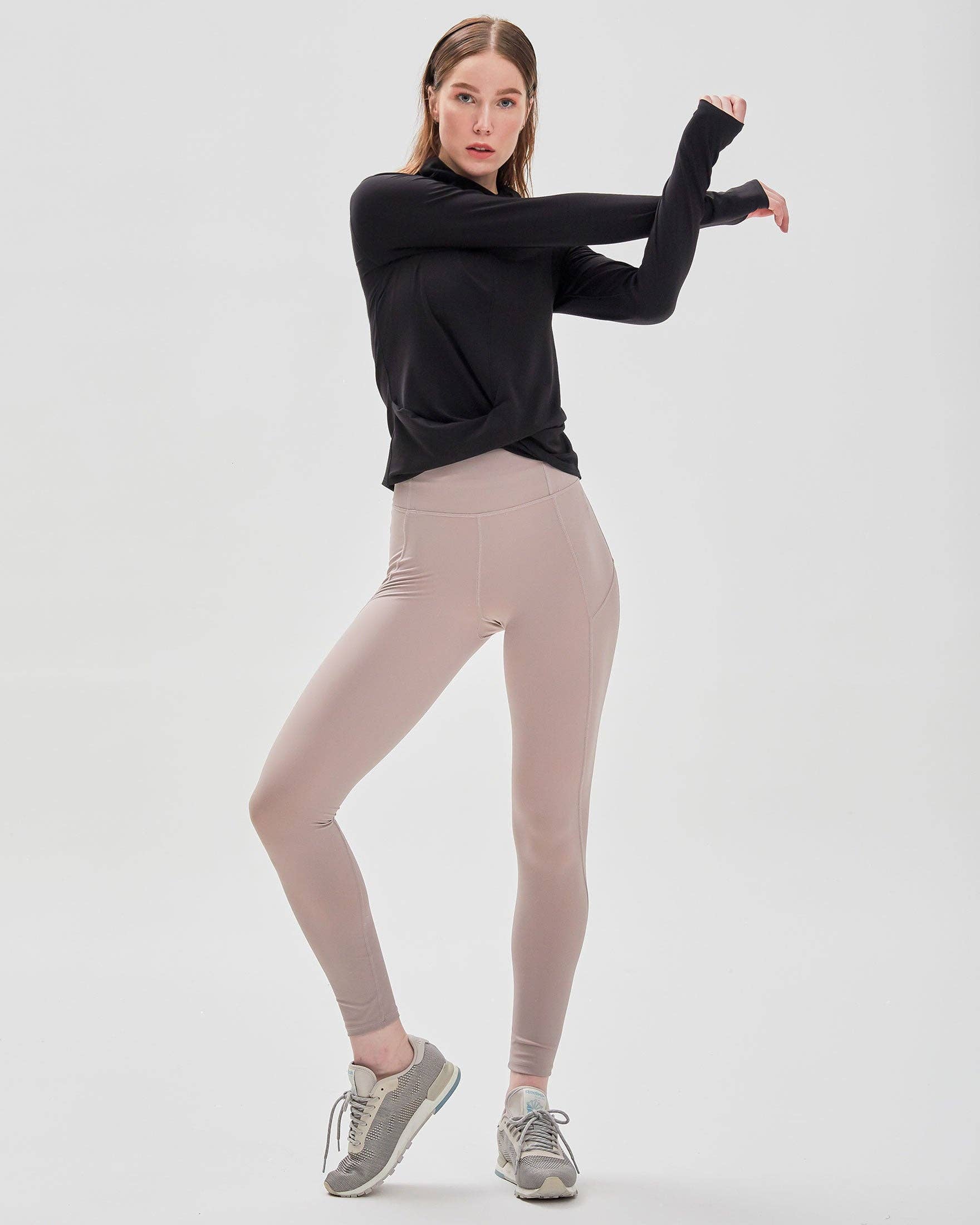 Rebody - Wholesale Athletic Top - Women's - Turtle- Cowl Neck Coziplex™ Long Sleeve10