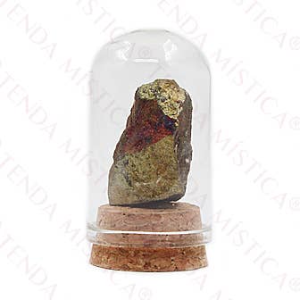 Chalcopyrite Glass Jar for wholesale by Tenda Mística