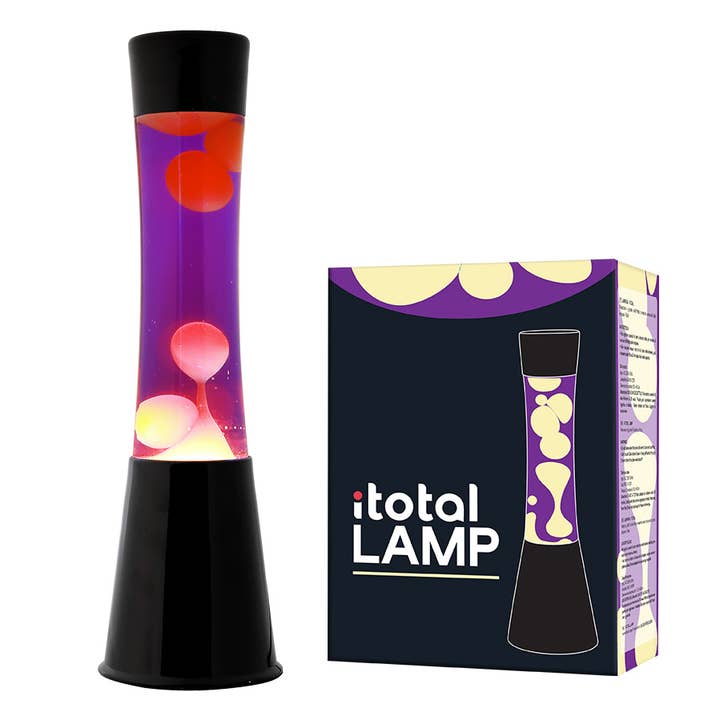Lampada Lava 40 Cm Con Base Nera per la vendita all'ingrosso da parte di I-Total, I-Drink