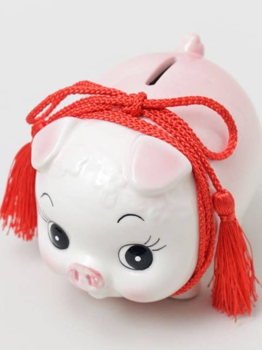 Seto Ware Buta-Chan Piggy Bank - M for wholesale by Ametsuchi by Amina Collection