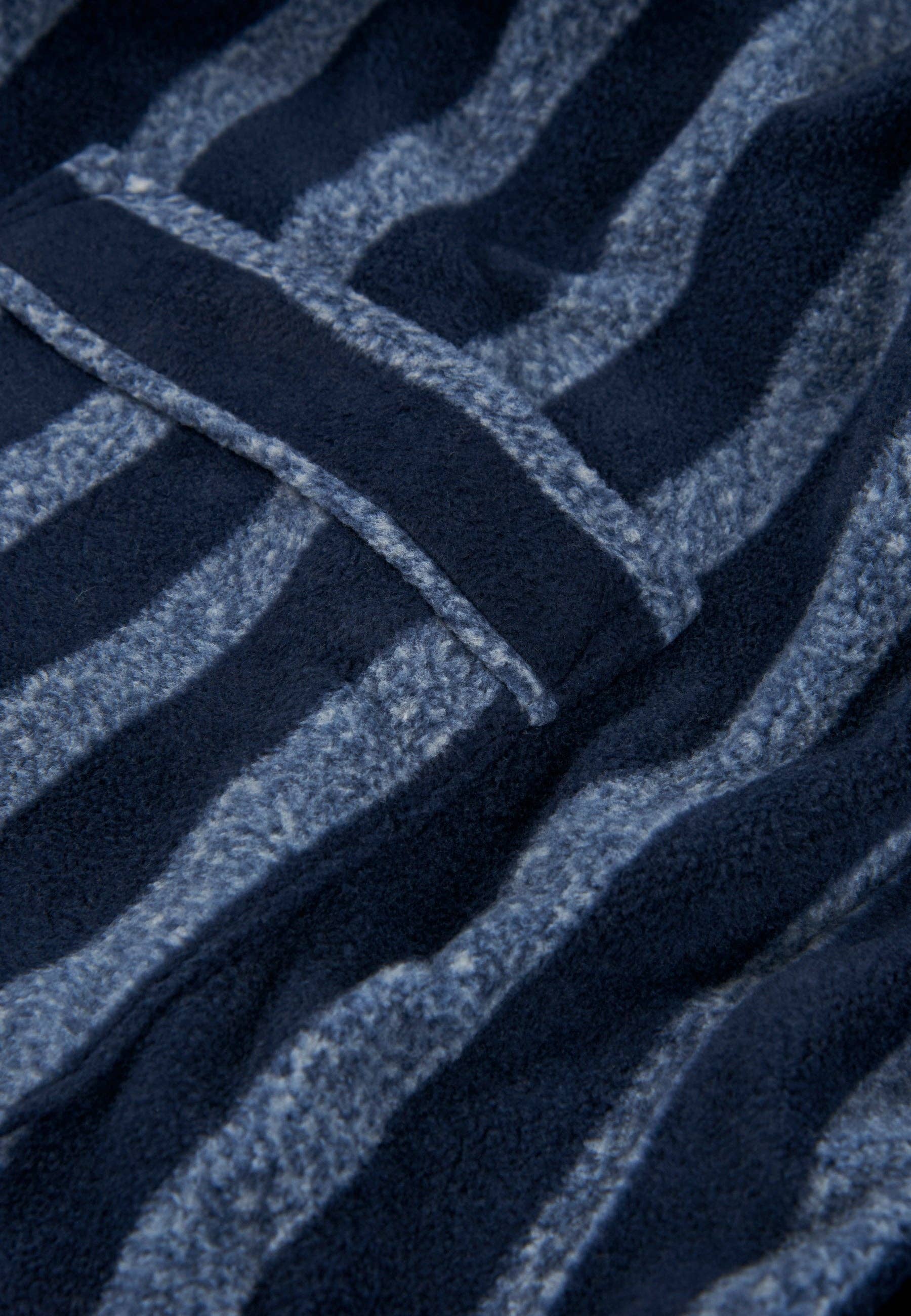 Men's Winter Premium Fleece Robe - Blue 0608 for wholesale on Faire4