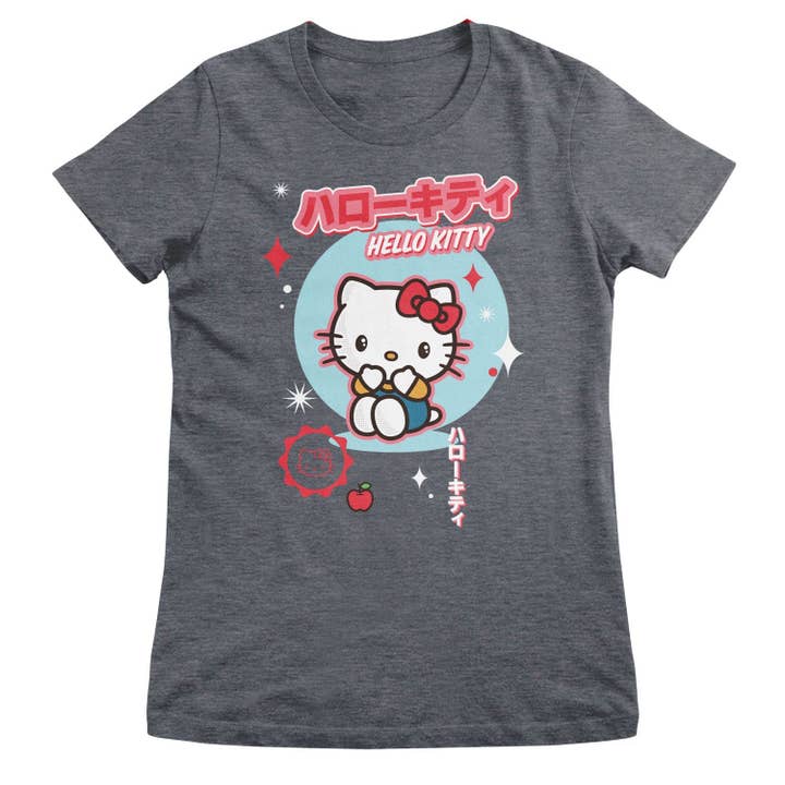 Bonjour Tee Girly Kawaii Kitty pour la vente par Hybris Production AB