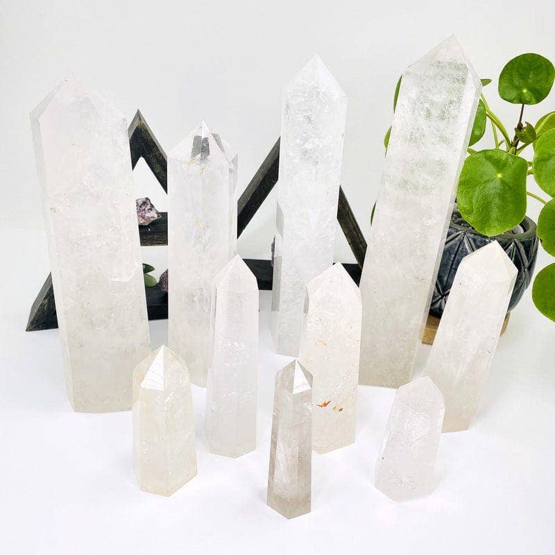 Rock Paradise - Wholesale Spiritual Stone/Crystal - Crystal Quartz Tower - By Weight -5