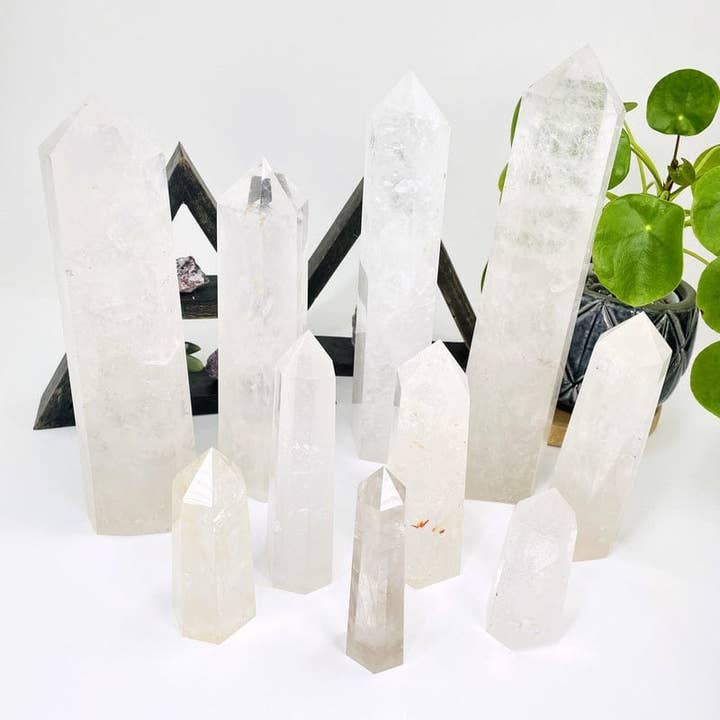Rock Paradise - Wholesale Spiritual stone/crystal - Crystal Quartz Tower - By Weight -5