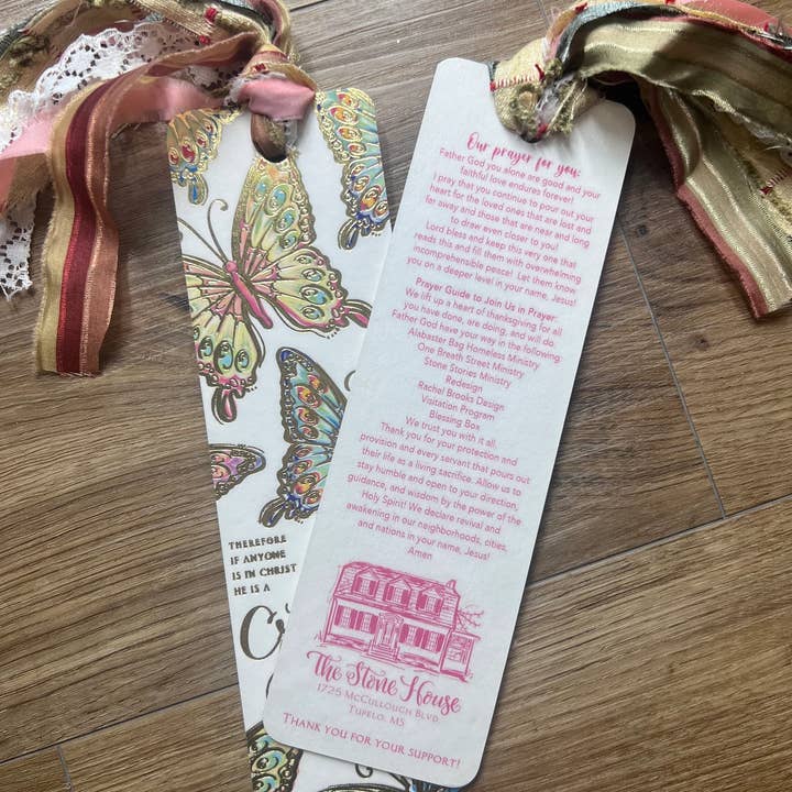 Rachel Brooks Design, LLC - Wholesale Bookmark - New Creation Tassel Bible Bookmark