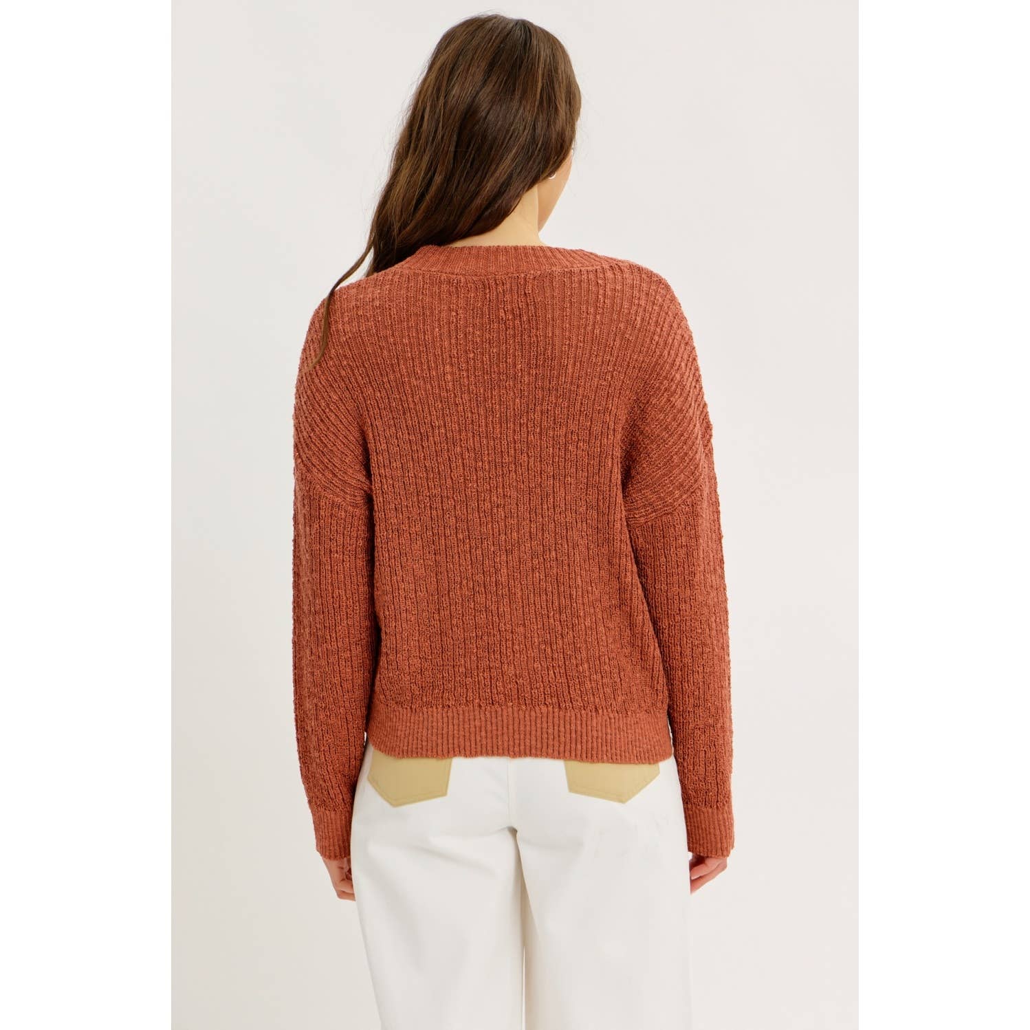 idem ditto – Engroshandel Cardigan - Dame – Ubesværet cool løs sweater-cardigan med lommer6