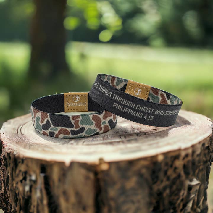 Versible - Wholesale Wristband - Versible® Wristbands - River Rock Camo Collection