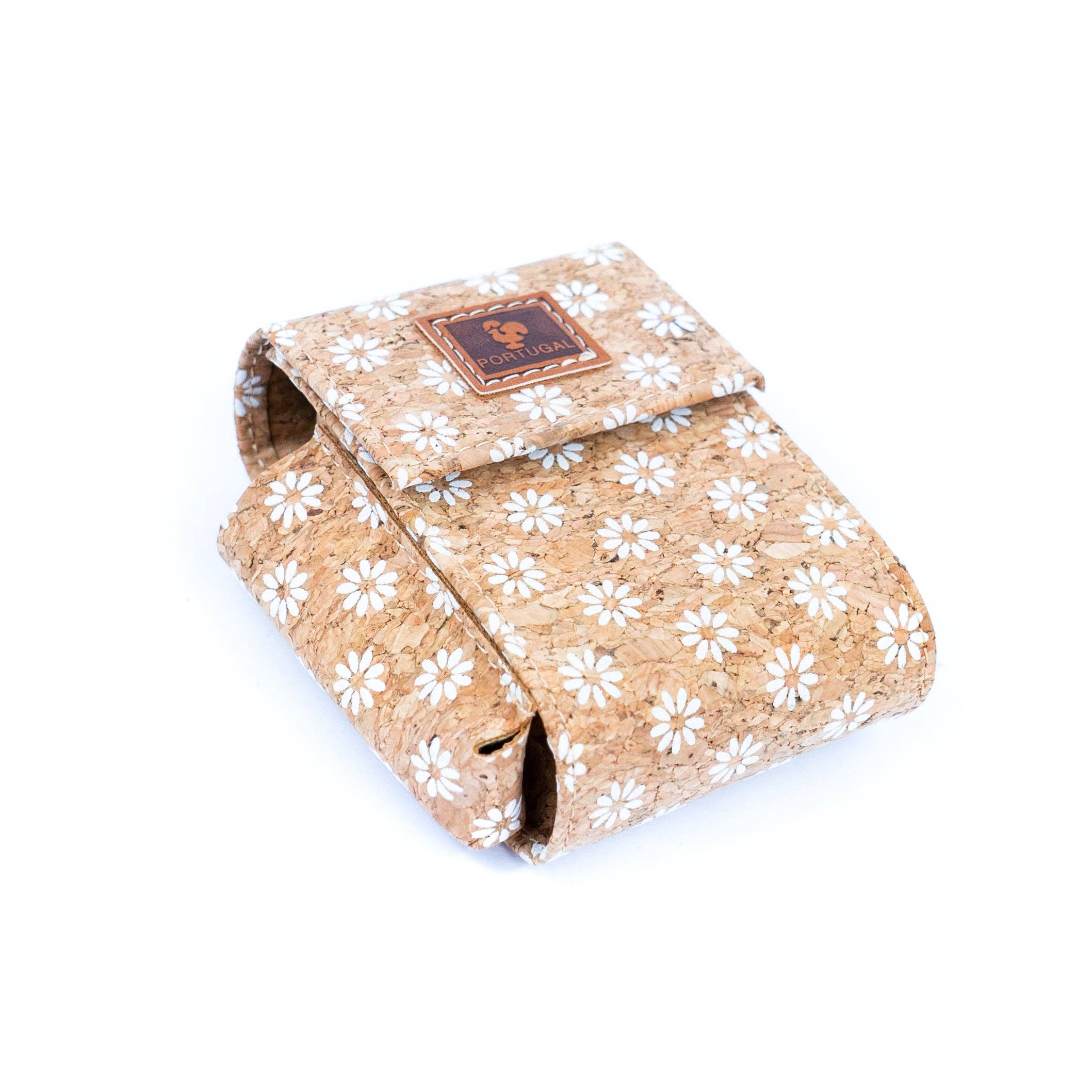Meninas Bonitas Cork - Wholesale Cigarette Case - Floral Print Cork Cigarette and Lighter Holder BAGD-313A-MIX-6（6units）4
