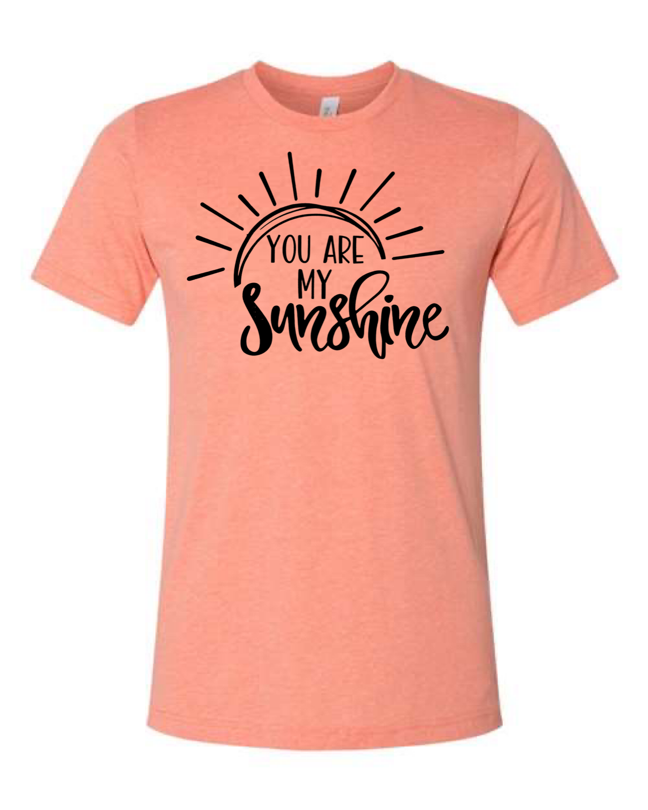 dkhandmade - Wholesale Screen Printed T-Shirt - Women's - YOU ARE MY SUNSHINE SPRING T-SHIRT3