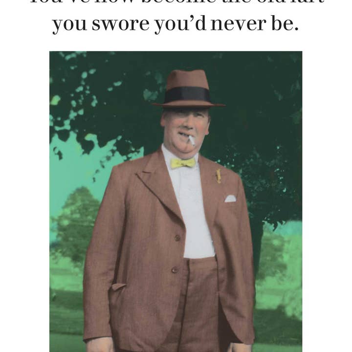 Cath Tate Cards - Wholesale Everyday Greeting Card - THE OLD FART1