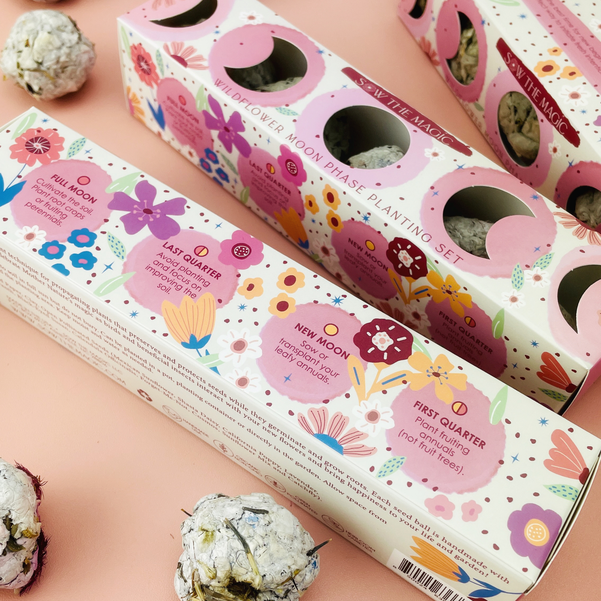 Sow the Magic - Wholesale Plant Seeds - Moon Phase Wild Flower Seed Planting Set2