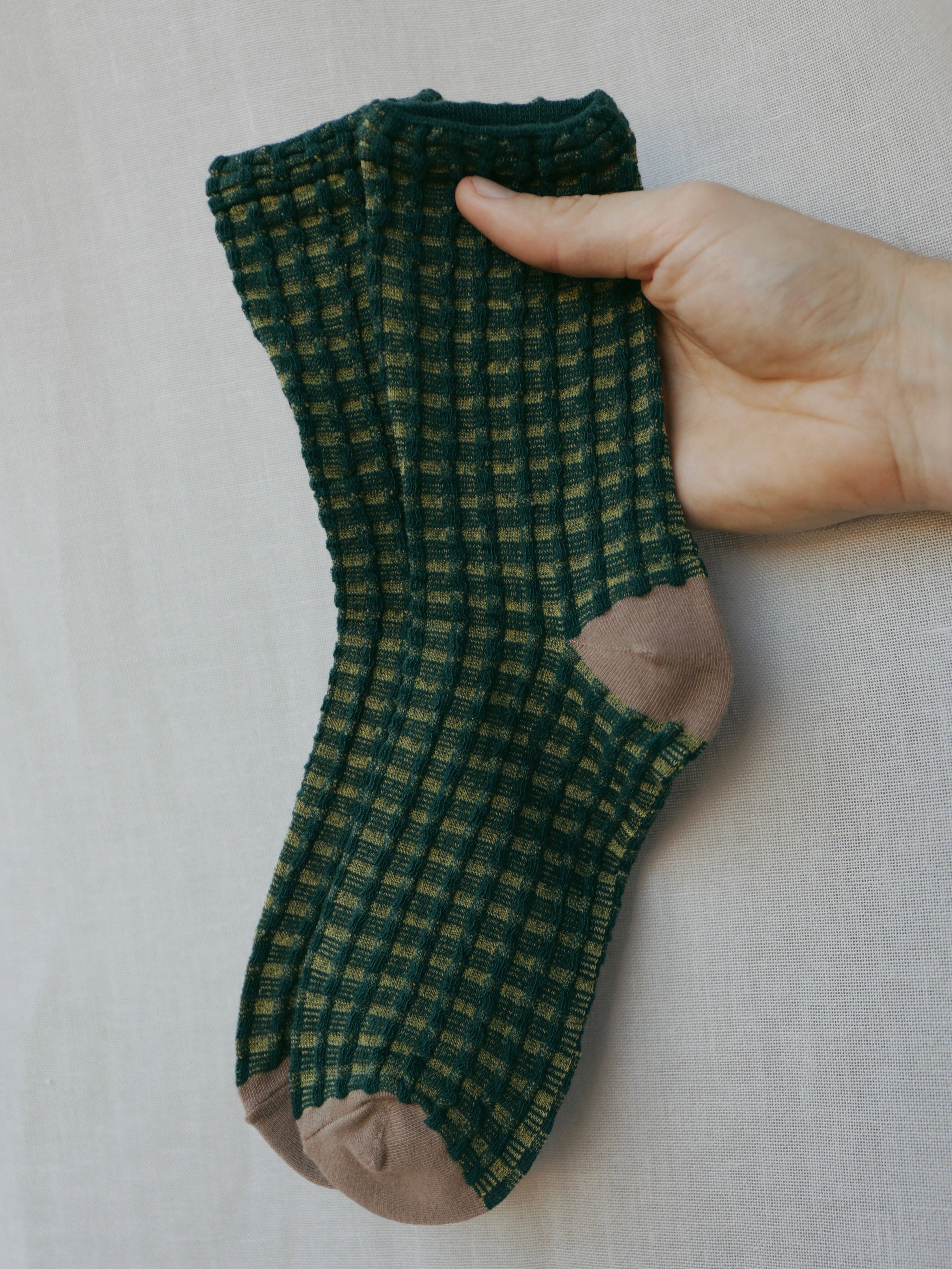 Beaten Path Co - Wholesale Socks - Unisex - JADE VINE KNIT SOCKS3