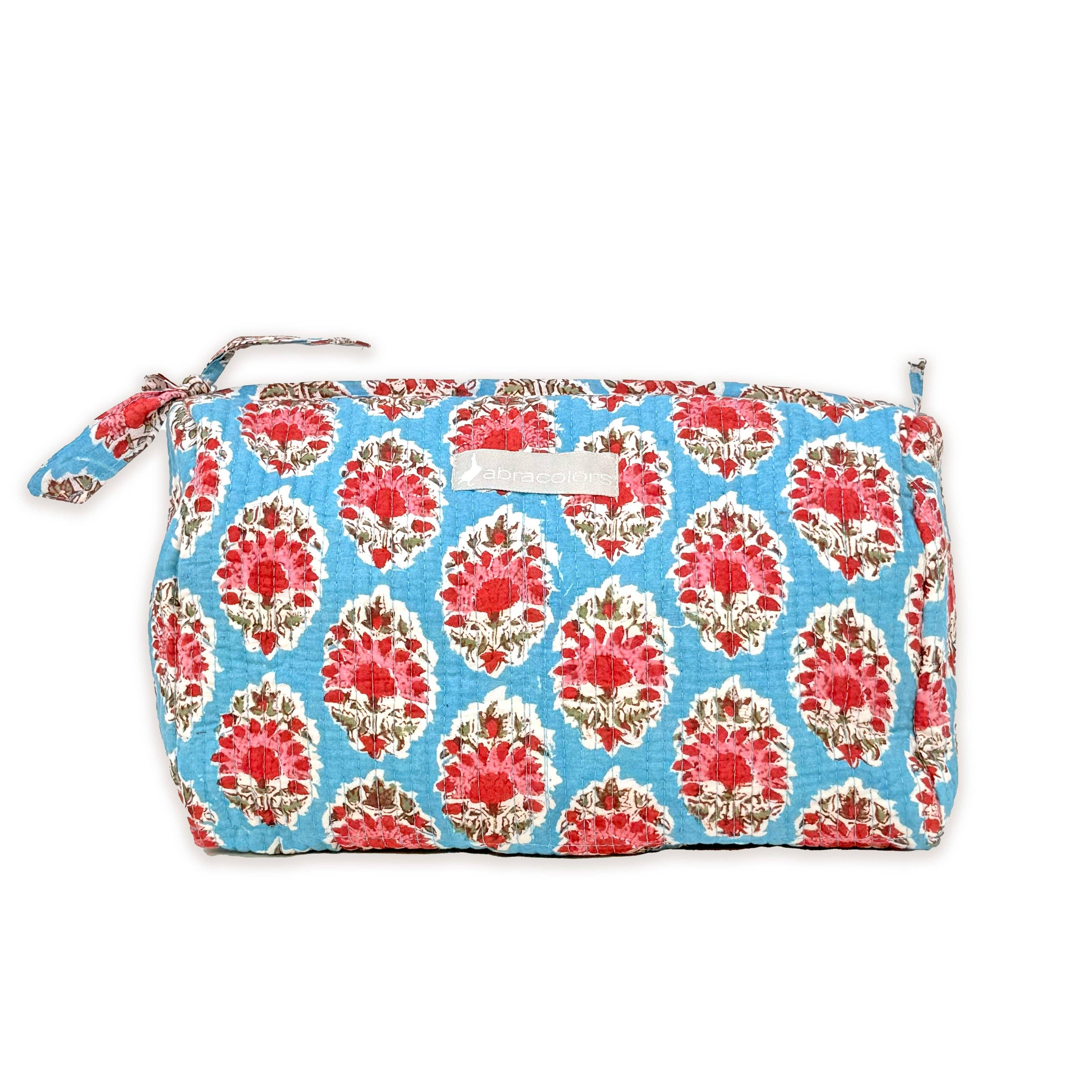 ABRACOLORS - Wholesale Toiletry Bag - Women's - Blue toiletry bag1