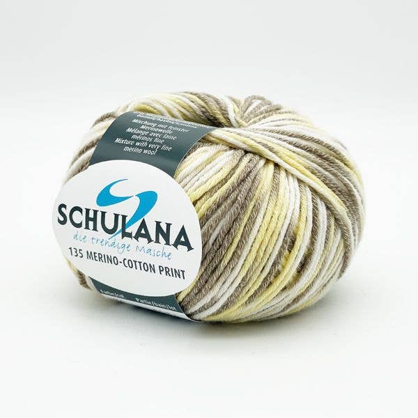 SCHULANA - Wholesale Yarn - 135 merino-cotton print wool7