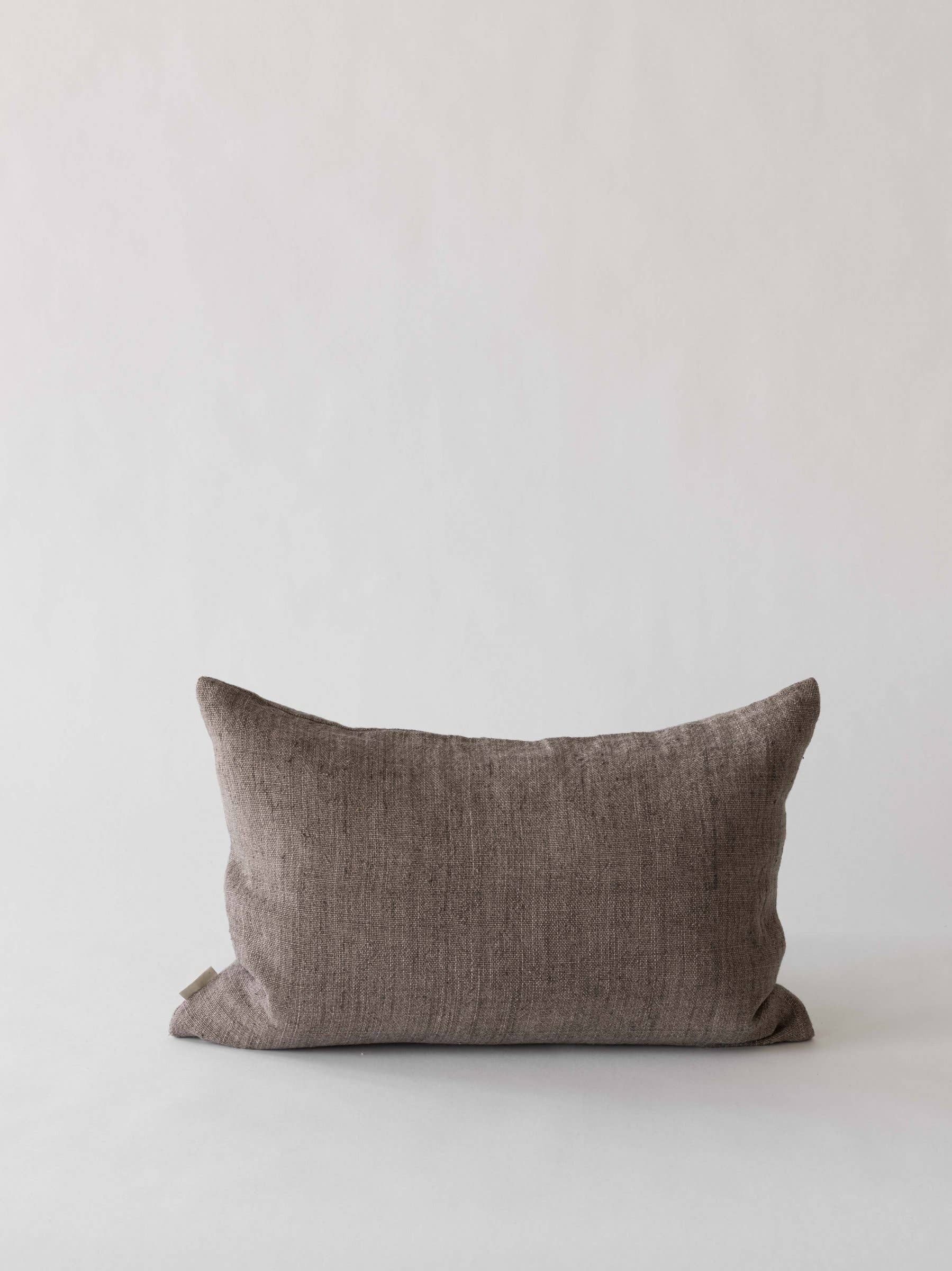 Tell Me More - Vente Housse de coussin - Housse de coussin Margaux 40 x 60 cm en lin épais0