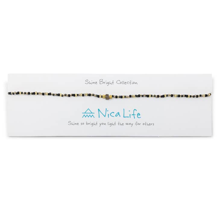 Nica Life - Wholesale Choker/Collar - Seed Bead Chokers- Holiday Sparkle Colors11