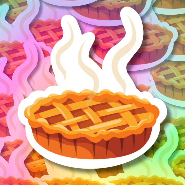 Warmer Kuchen Vinylaufkleber für den Großhandel von Hikaru Tara Art Arst & Craft Gift Shop