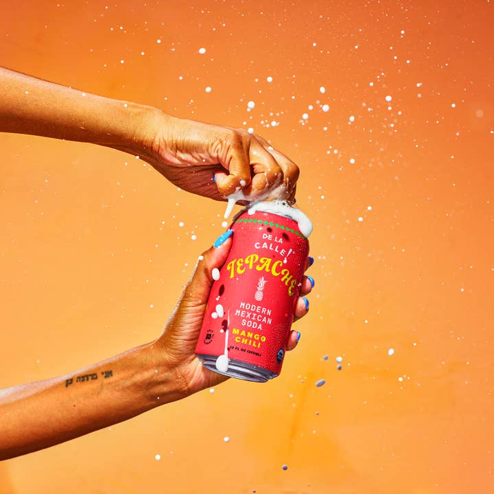 De La Calle - Wholesale Soda/Carbonated Drink - De La Calle Mango Chili Tepache Fermented Beverage (12 Pack)