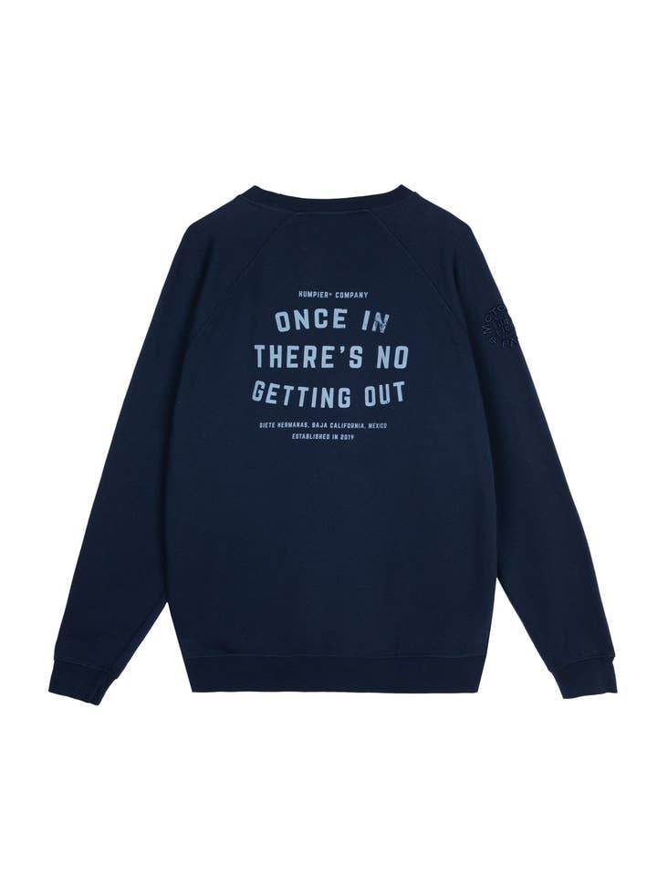 Crewneck Seven Sisters Blue for wholesale by Humpier