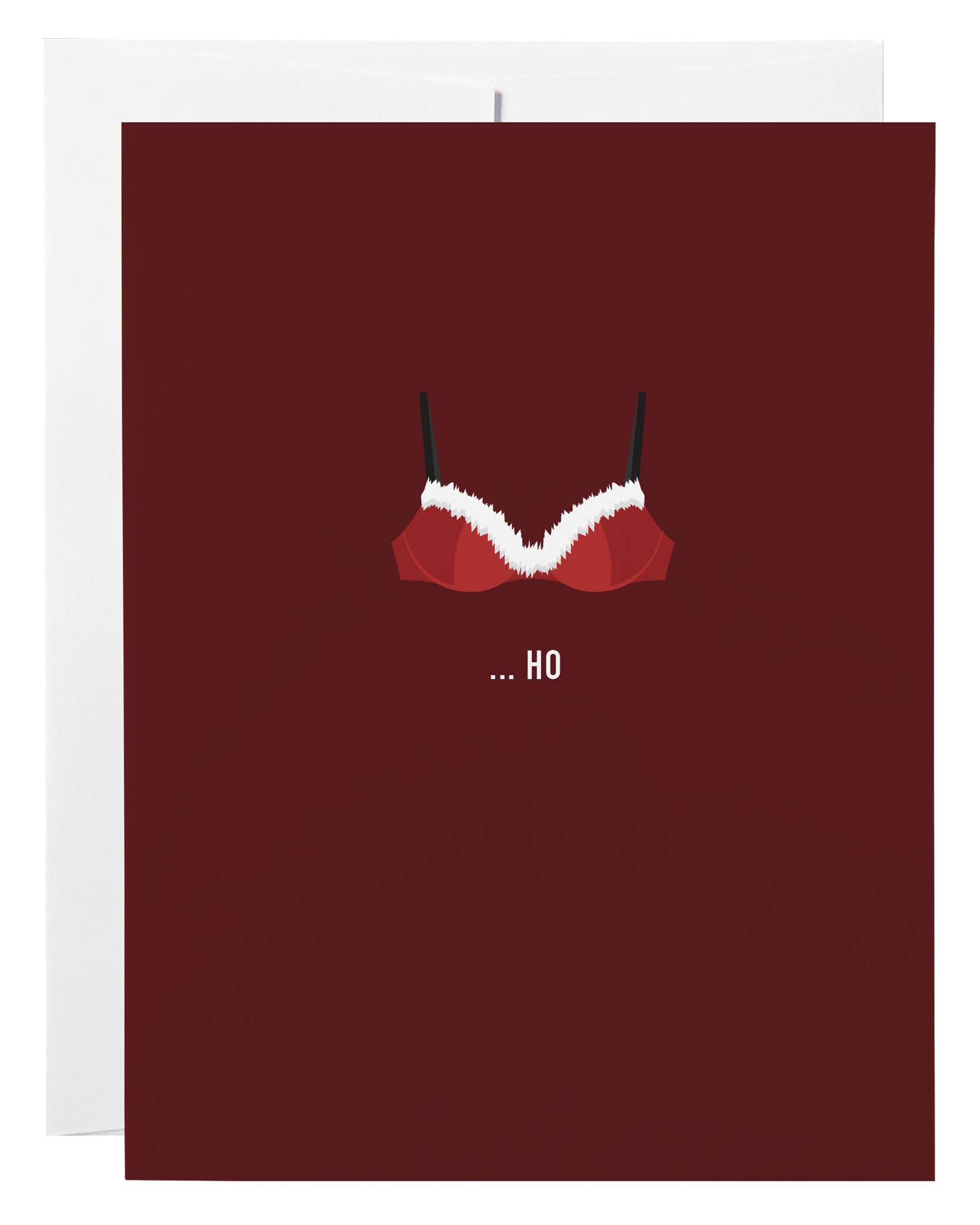 Classy Cards Creative - Wholesale Christmas Card - Santa Bra Card0
