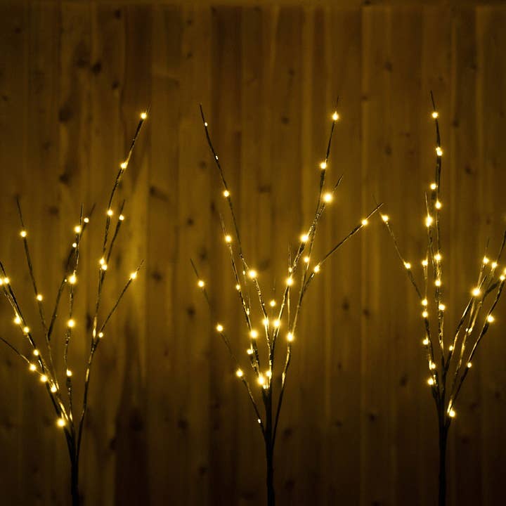 Hi-Line Gift Ltd. - Wholesale String Lights - Willow Branch6