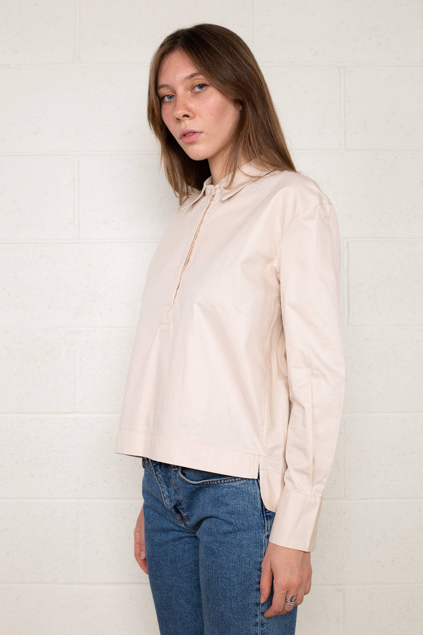 NLT - Wholesale Button Down Shirt - Women's - Louie Top4
