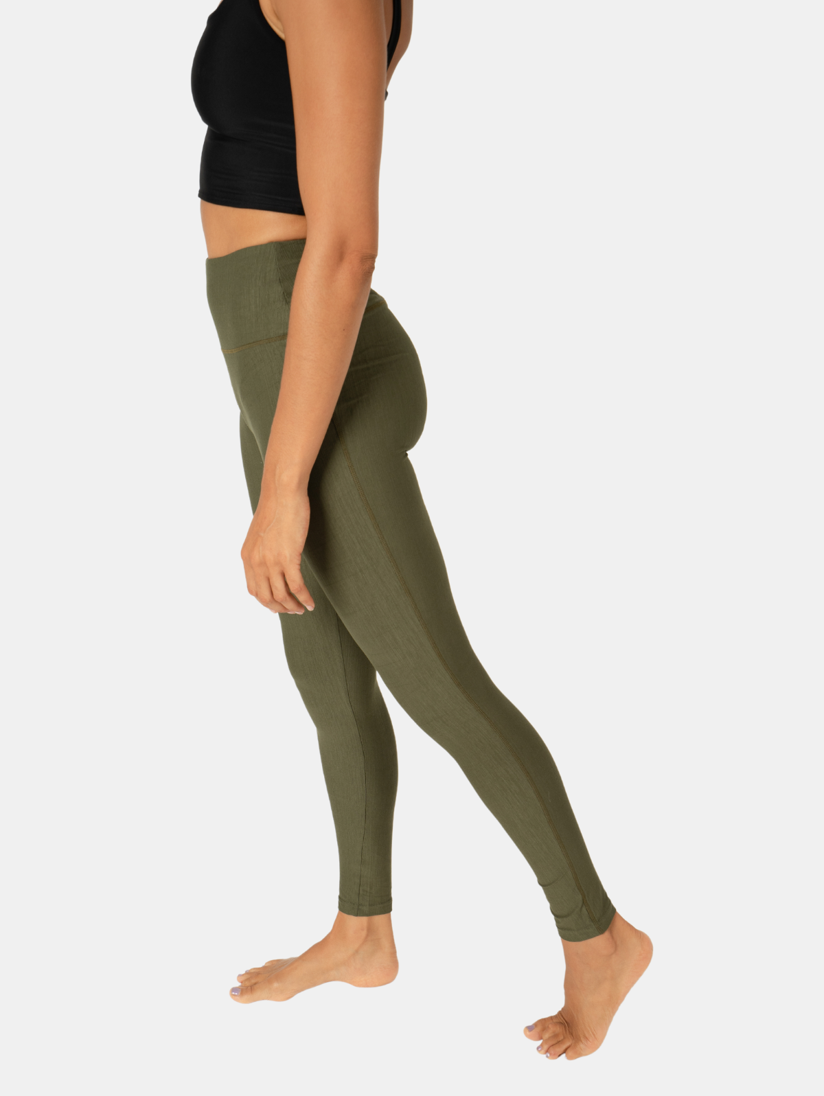 Hands To Hearts - Vente Legging de sport/d'intérieur – femme - Cool Tech Legging long Sauge1