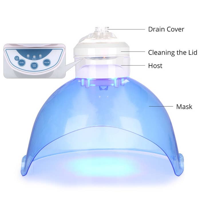 Cavitation Machines - Wholesale Electronic Skincare Device - Shape Tactics Photon LED Hydrogen Spa Mask4